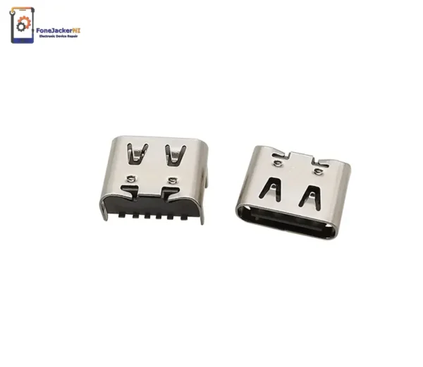 USB C-Type Socket 6-pin board connection